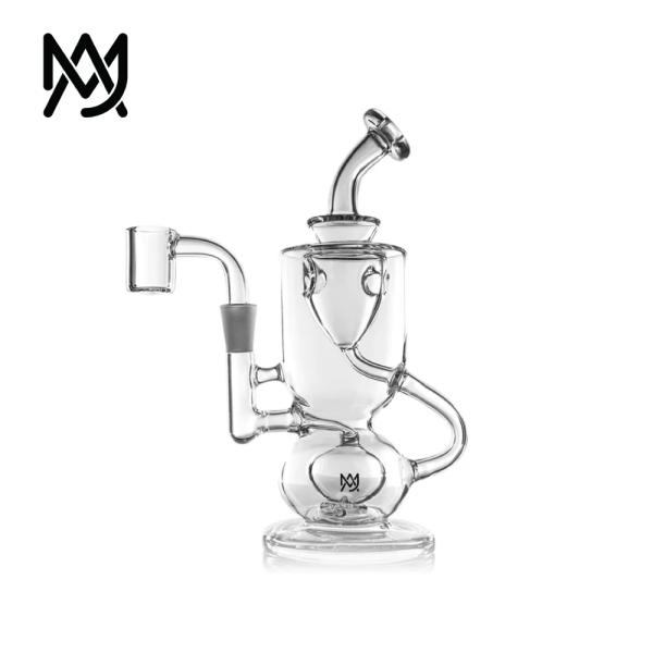 喫煙具 MJ Arsenal ワックス用ガラスミニボング (Titan) クオーツ