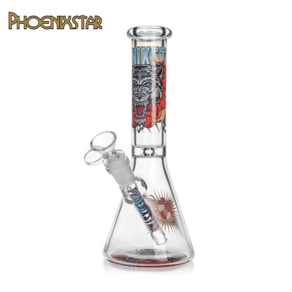喫煙具 ガラスボング PHOENIX STAR ワイルドウルフボング Glass Bong