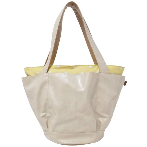 マザーズバッグ ロンプベイビー Tam 2nd 大人可愛いママバッグ Tam Rompbaby クリーム イエロー 2ndのrompbaby ロンプベイビー