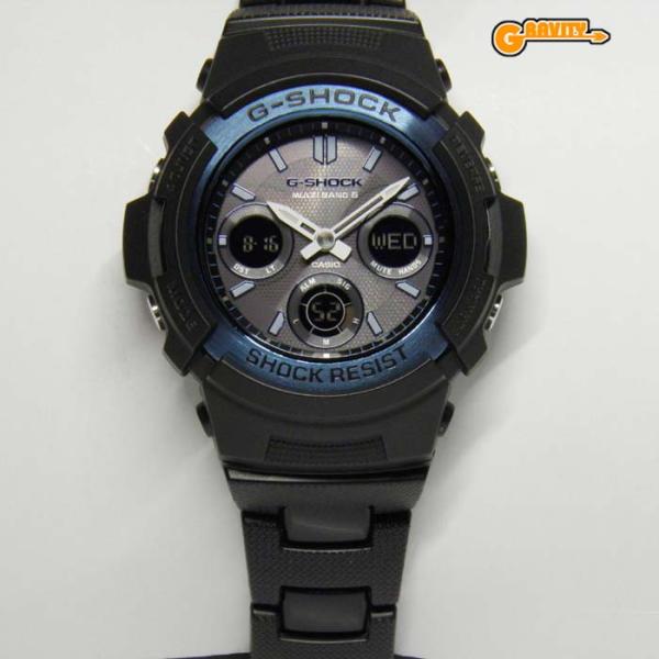 G-SHOCK AWG-M100BC-2AJF ブラック/ブルー G-SHOCK Gショック 電波ソーラー 腕時計 メンズ アナデジ