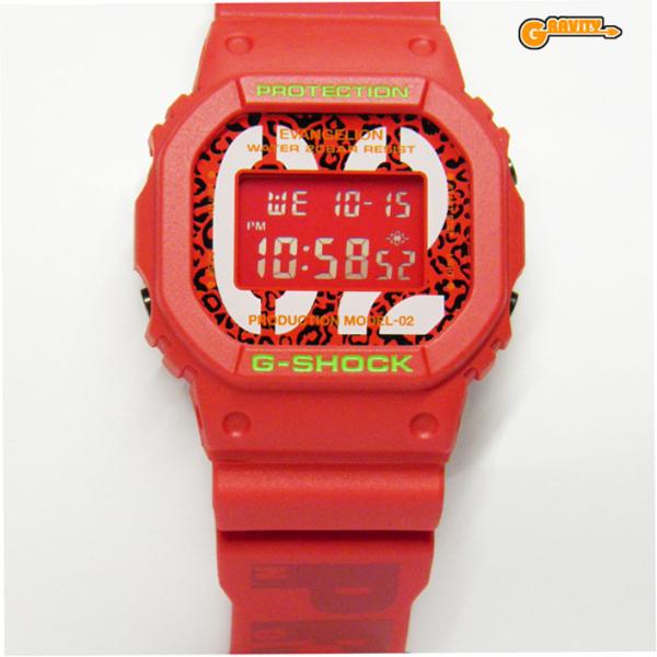 G-SHOCK DW-5600 EVA-02 THE BEAST 弐号機 アスカ G-SHOCK DW-5600 EVA-02 THE BEAST MODEL 2号機 ASUKA