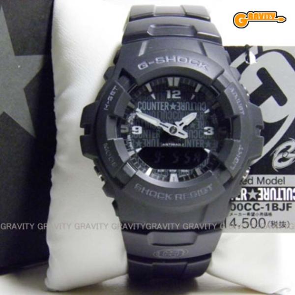 【限定1000本・美品】G-SHOCK G-100CC カウンターカルチャー gravity-store_g-100cc-1bj