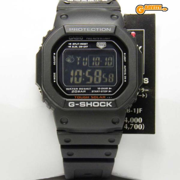 CASIO G-SHOCK GM-5600b-1jf ブラック 中古美品 CASIO G-SHOCK GM-5600B-1JF Men's Watch Black 2019 Model New