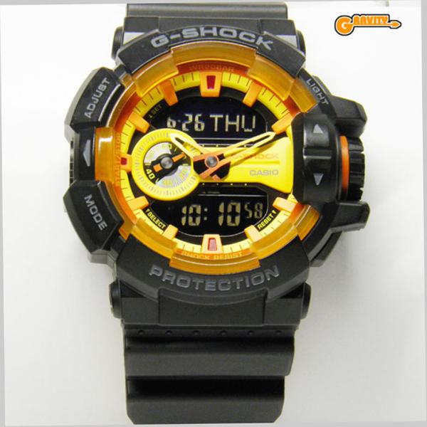 G-SHOCK GA-400BY-1AJF スポーティーミックス ブラック×イエローカラー