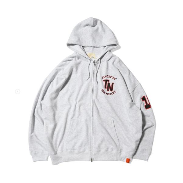 TonyTaizsun（トニータイズサン） TONY KINGSTON ZIP HOODIE GRAY 