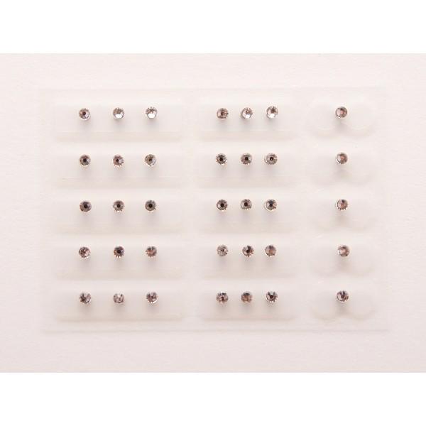 ピンセットをご使用ください。密集したツボでもテープが重なることなく、3ポイント同時に貼れる3連型。耳の凹凸やフチの部分にピタッとフィットするひょうたん型！2種類がセットになったお得なテープ。商品の素材は、安心・安全、天然のゴムを使用した肌に...