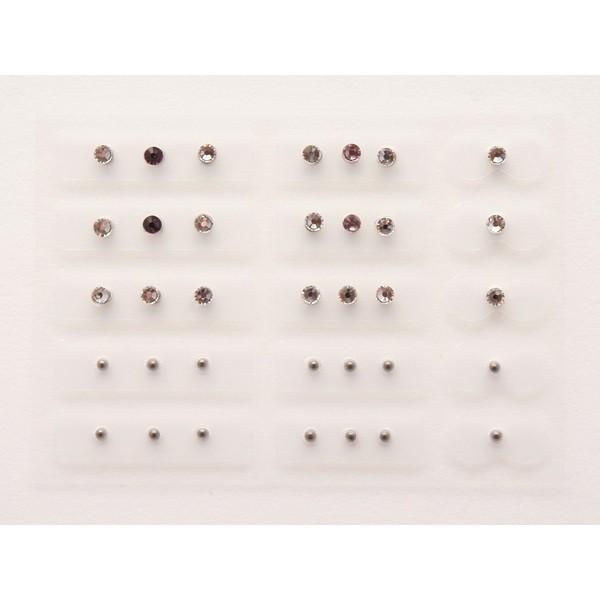 ピンセットをご使用ください。密集したツボでもテープが重なることなく、3ポイント同時に貼れる3連型。耳の凹凸やフチの部分にピタッとフィットするひょうたん型！2種類がセットになったお得なテープ。商品の素材は、安心・安全、天然のゴムを使用した肌に...