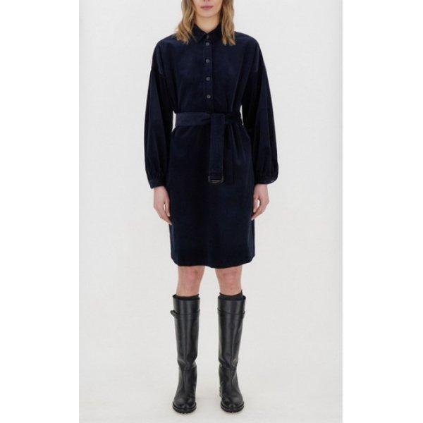 極美品 マックスマーラ CEYRON コーデュロイ シャツカラー ワンピース M MAXMARA WEEKEND LINE（マックスマーラウィークエンドライン） CEYRON