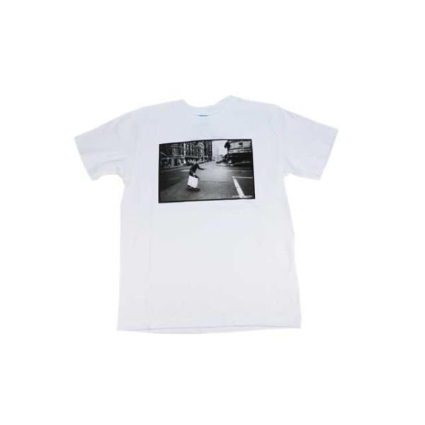 GOOD ON グッドオン 半袖 ショートスリーブ フォトプリントTシャツ スケーターインダウンタウン １９８４ ホワイト USA コットン メンズ ブランド 送料無料