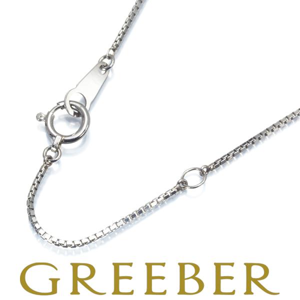 ベネチアンチェーン ネックレス 40cm Pt850 GENJ : 105464  