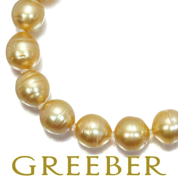 白蝶真珠 ゴールデンパール 9.0-10.0mm ネックレス シルバー 925