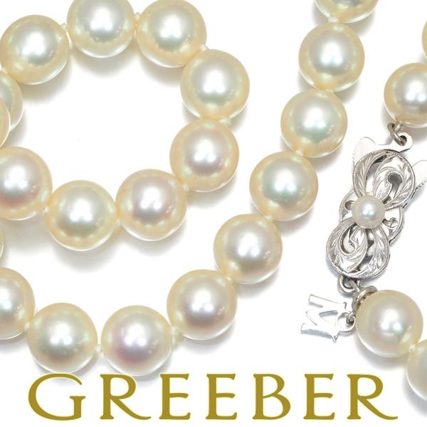 MIKIMOTO ミキモト ネックレス パール 真珠 7.7-8.3mm ロング MIKIMOTO ミキモト ネックレス パール 真珠 7.7-8.3mm ロング