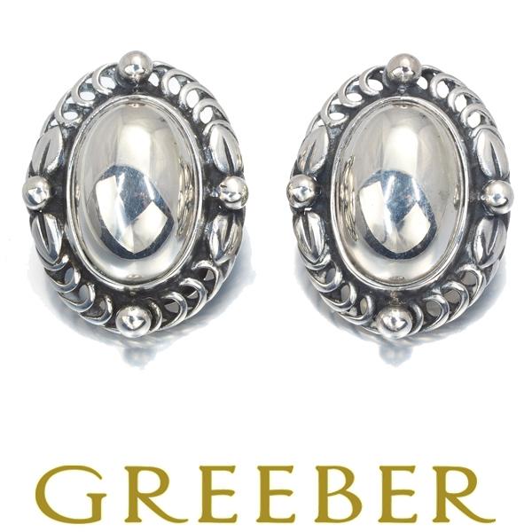 ジョージジェンセン イヤリング ヘリテージ 1995 シルバー925 BLJ  