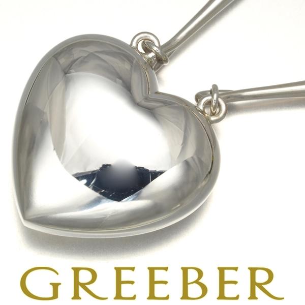 ジョージジェンセン ネックレス 126B ハート シルバー 925 BLJ  