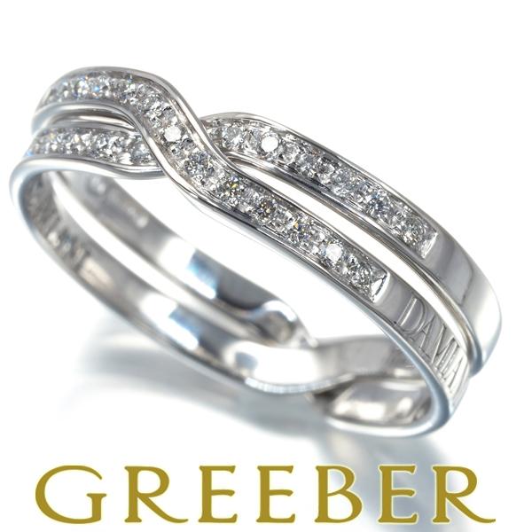 ダミアーニ リング ダイヤ アブラッチョ 19号 K18WG Diamond Ring 指輪 