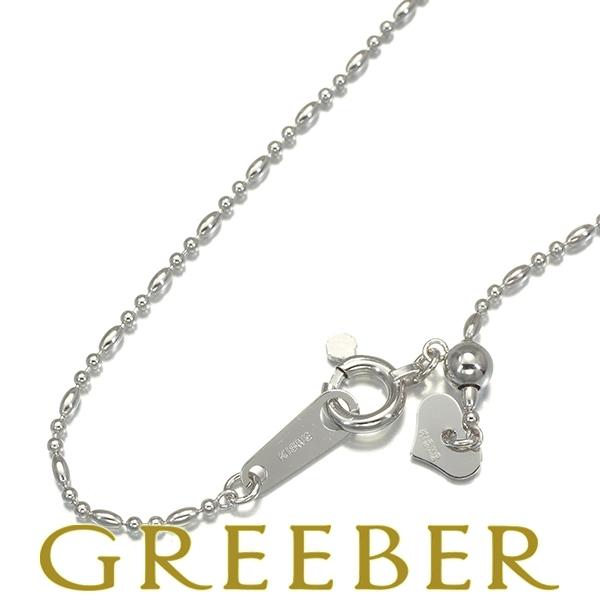 ショート＆ロング チェーンネックレス 45cm K18WGGENJ : 149961  