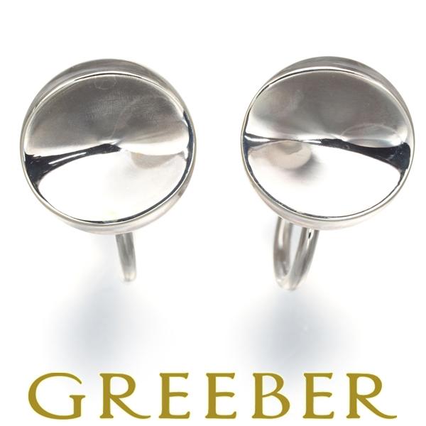 Georg Jensen ジョージジェンセン イヤリング 136D サークル ラウンド 
