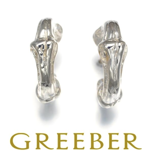 美品☆ティファニーピアスバンブーラージシルバー925