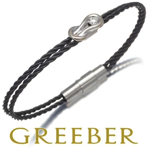 フォーエバー マークブレスレットダイヤ0.15ct エンコルディアk18WG