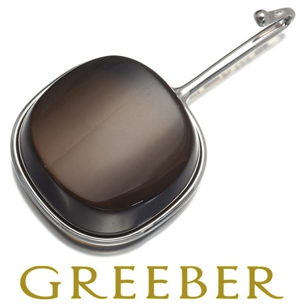 Georg Jensen ジョージジェンセン ペンダントトップ スモーキー 