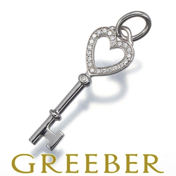 ティファニー ペンダントトップ ダイヤ ダイヤモンド ハート キー  