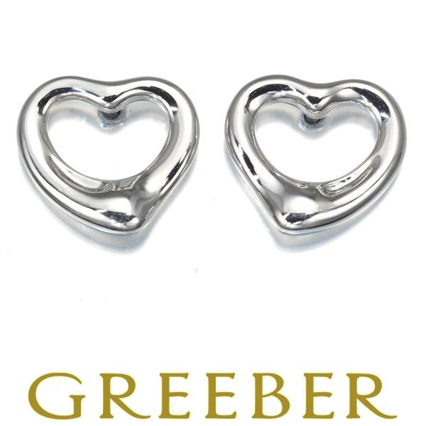 ティファニー ピアス オープンハート Pt950 BLJ : 153842 : グリーバー  