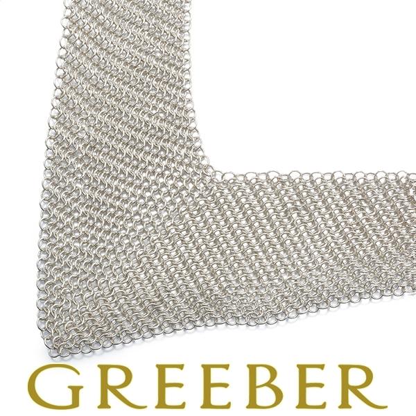 TIFFANY&Co. ティファニー ネックレス メッシュ スカーフ シルバー 925  