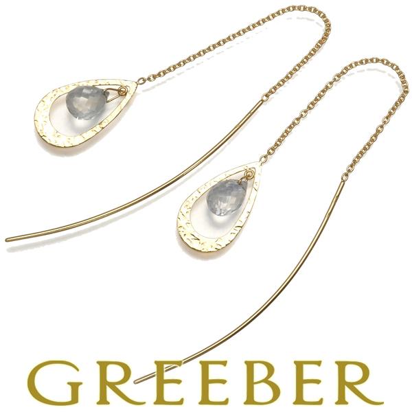 STAR JEWELRY スタージュエリー ピアス クォーツ ティアドロップ 