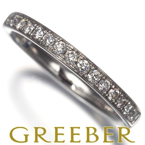 4℃ リング ダイヤ ダイヤモンド ハーフエタニティ 10号 Pt995 指輪 BLJ 