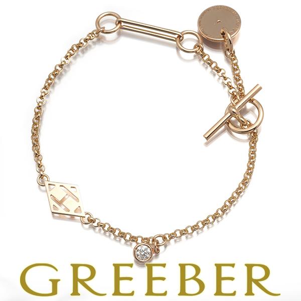 HERMES エルメス ブレスレット ダイヤ ダイヤモンド 0.11ct ガンバード  