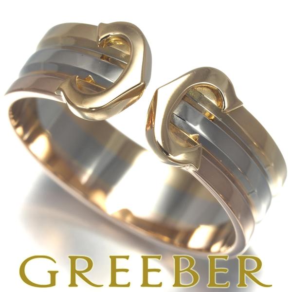 レア品 カルティエ リング スリーカラー 54号 K18YG/WG/PG 指輪 BLJ  