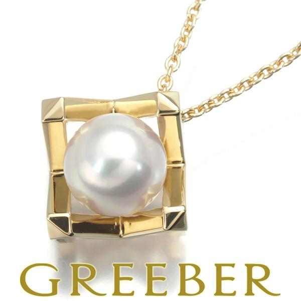 MIKIMOTO ミキモト ネックレス 真珠 7.6mm M Collection K18YG BLJ  