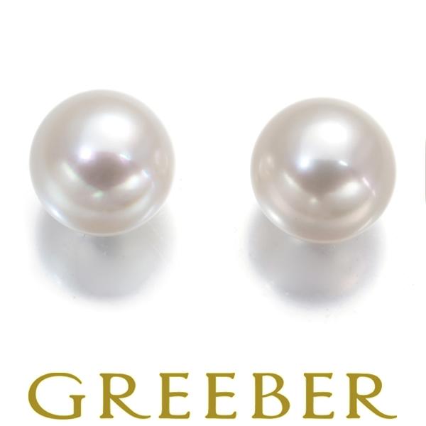 MIKIMOTO ミキモト ピアス パール 真珠 7.3mm K18WG BLJ : グリーバー 