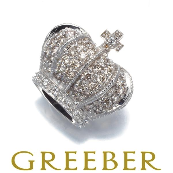 QVC笠原真寿美 クラウンクロスペンダントヘッド