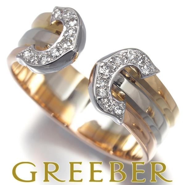 Cartier カルティエ リング ダイヤ ダイヤモンド 2C ドゥーブルC C2