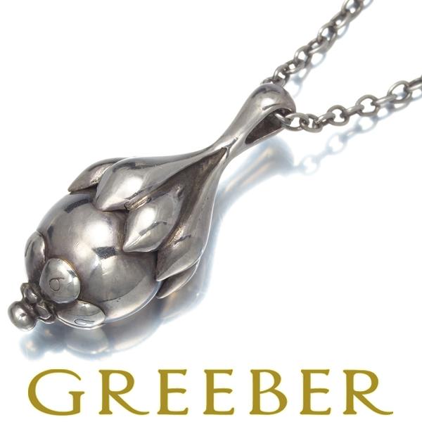 ◇ジョージジェンセン◇925/イヤー/1991/ネックレス/シルバー 天白】【セール】【GEORG JENSEN】ジョージジェンセン シルバー