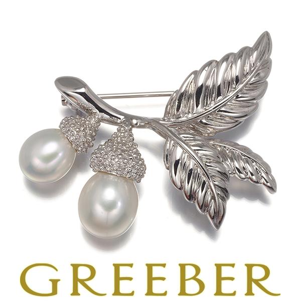 MIKIMOTO ミキモト ブローチ パール 真珠 7.4-8.4mm どんぐり MIKIMOTO ミキモト ブローチ パール 真珠 7.4-8.4mm どんぐり