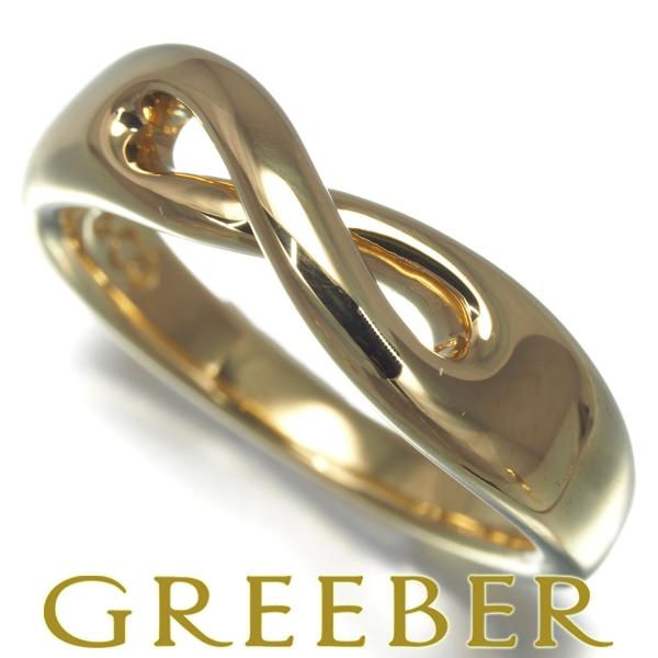 TIFFANY＆Co.　ティファニー インフィニティ リング サイズ9.5号 TIFFANY&Co. ティファニー リング インフィニティ 9.5号 K18YG