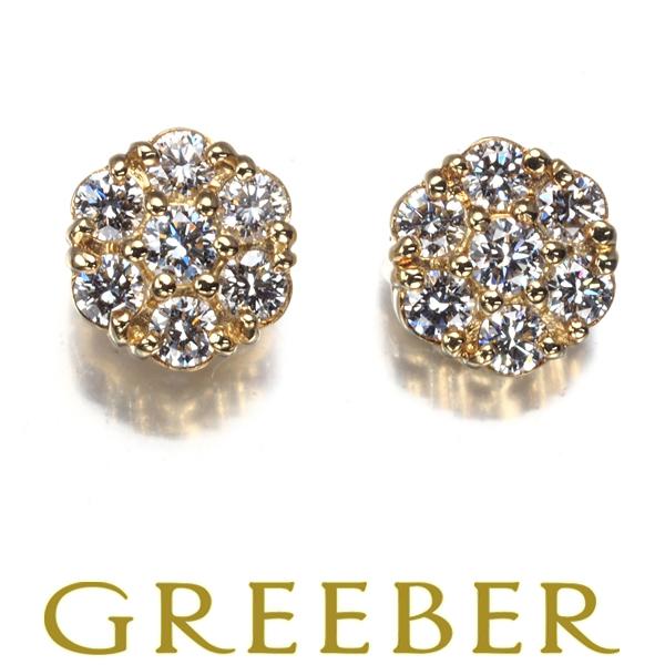 MIKIMOTO ミキモト ピアス ダイヤ ダイヤモンド 0.29ct/0.29ct  