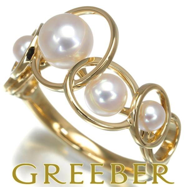 タサキ真珠 TASAKI タサキ リング パール 真珠 3.5-6.2mm エニーマ 13号