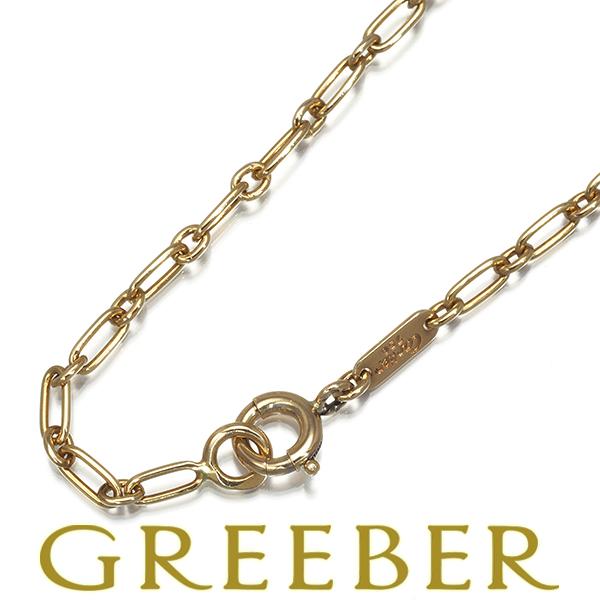 Cartier カルティエ チェーンネックレス リンク 45cm K18YG BLJ  