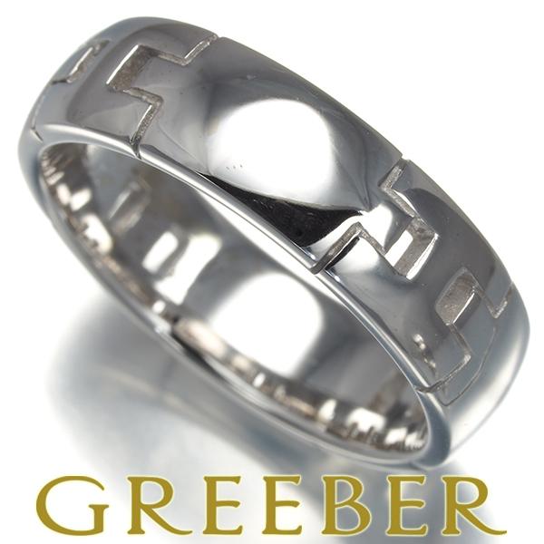 HERMES エルメス リング ヘラクレス 53号 K18WG 指輪 BLJ 大幅値下げ品  