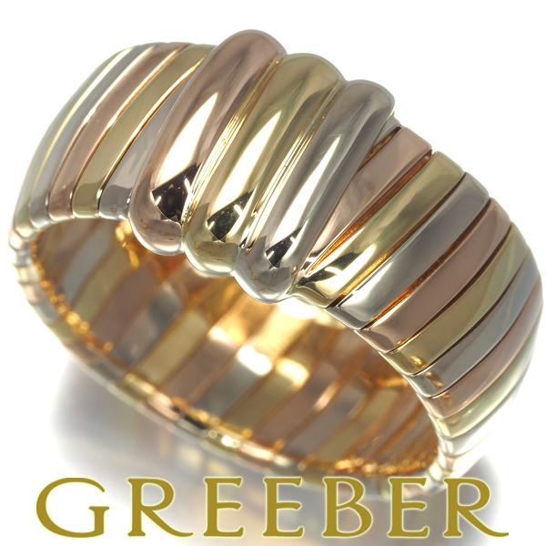 Cartier レア品 カルティエ リング スリーカラー 54号 K18YG/WG/PG  