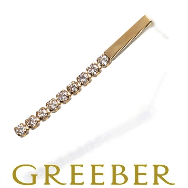 AHKAHシャンデリアラインショート ピアス 18KイエローG ダイヤモンド