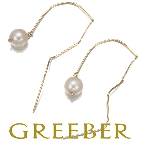 STAR JEWELRY スタージュエリー ピアス パール 真珠 7.7mm