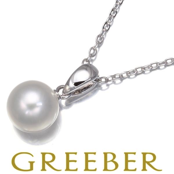 ミキモト パール ネックレス シルバー 一粒 7ミリ MIKIMOTO MIKIMOTO ミキモト ネックレス パール 真珠 7.5mm 一粒 シルバー