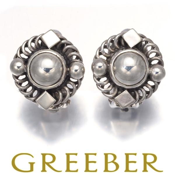 Georg Jensen ジョージジェンセン イヤリング 38A シルバー 925