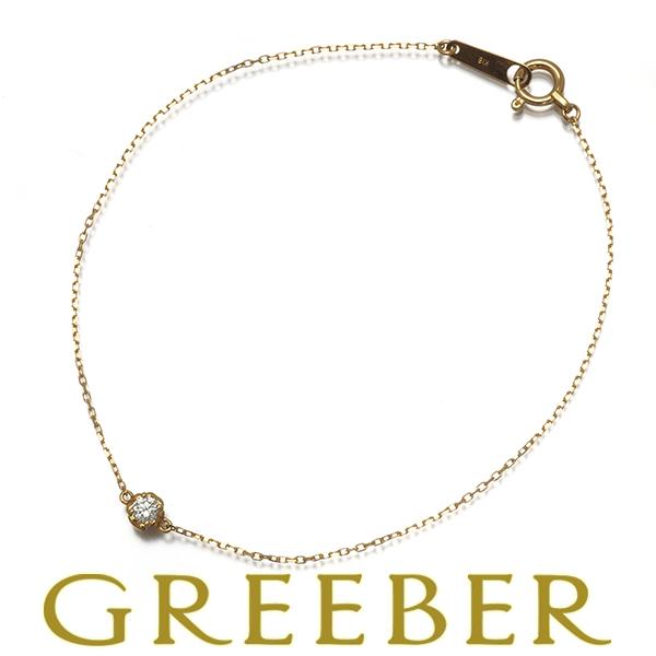 【AHKAH】AU750 D0.05ティア ブレスレット☆Ａ品☆質屋 ユニオン本通店 アーカー AHKAH】AU750 D0.05ティア ブレスレット☆A品☆質屋 ユニオン本通店