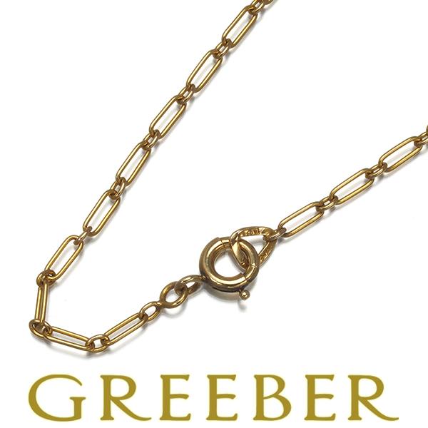 Cartier カルティエ チェーンネックレス リンク 46cm K18YG BLJ