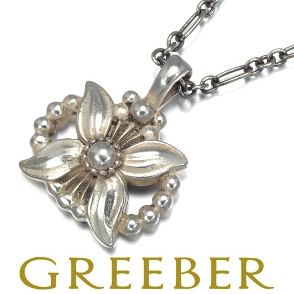◇ジョージジェンセン◇ 1998 イヤー ネックレス ヘリテージ エーデルワイス Georg Jensen ジョージジェンセン ネックレス ヘリテージ 1998